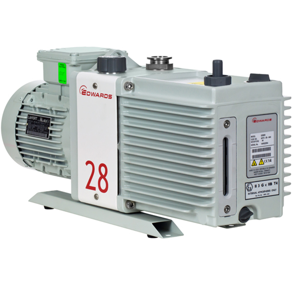 Edwards 28 E2M28 Rotary Vane Dual Stage Mechanical Vacuum Pump